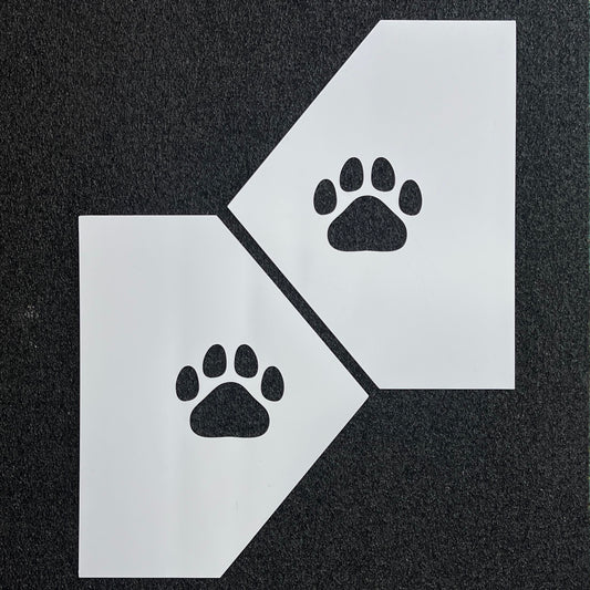 Paw Prints PopOut Stencils (2 Pack)