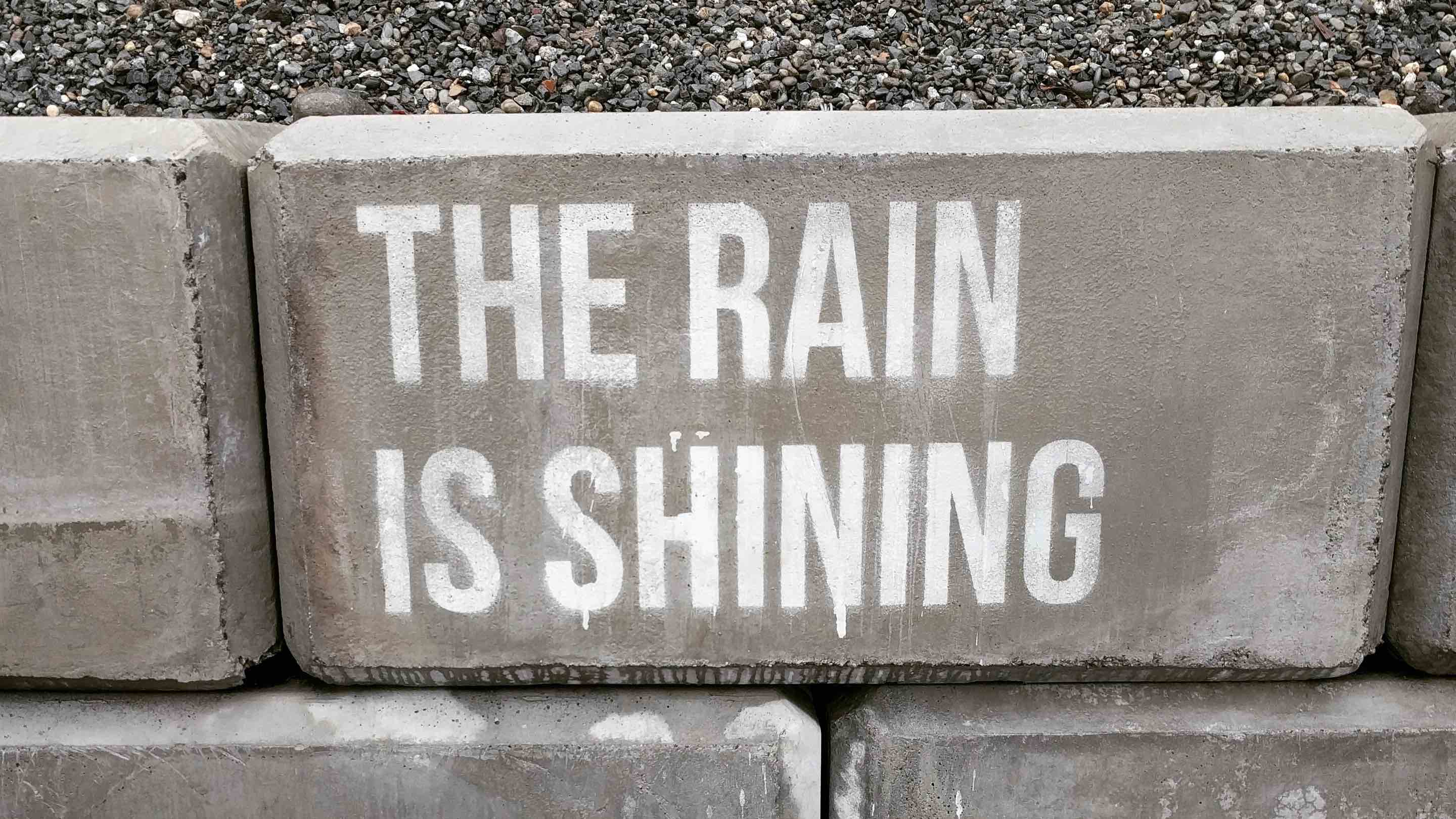 Rainworks Rain-Activated Messages and Artworks