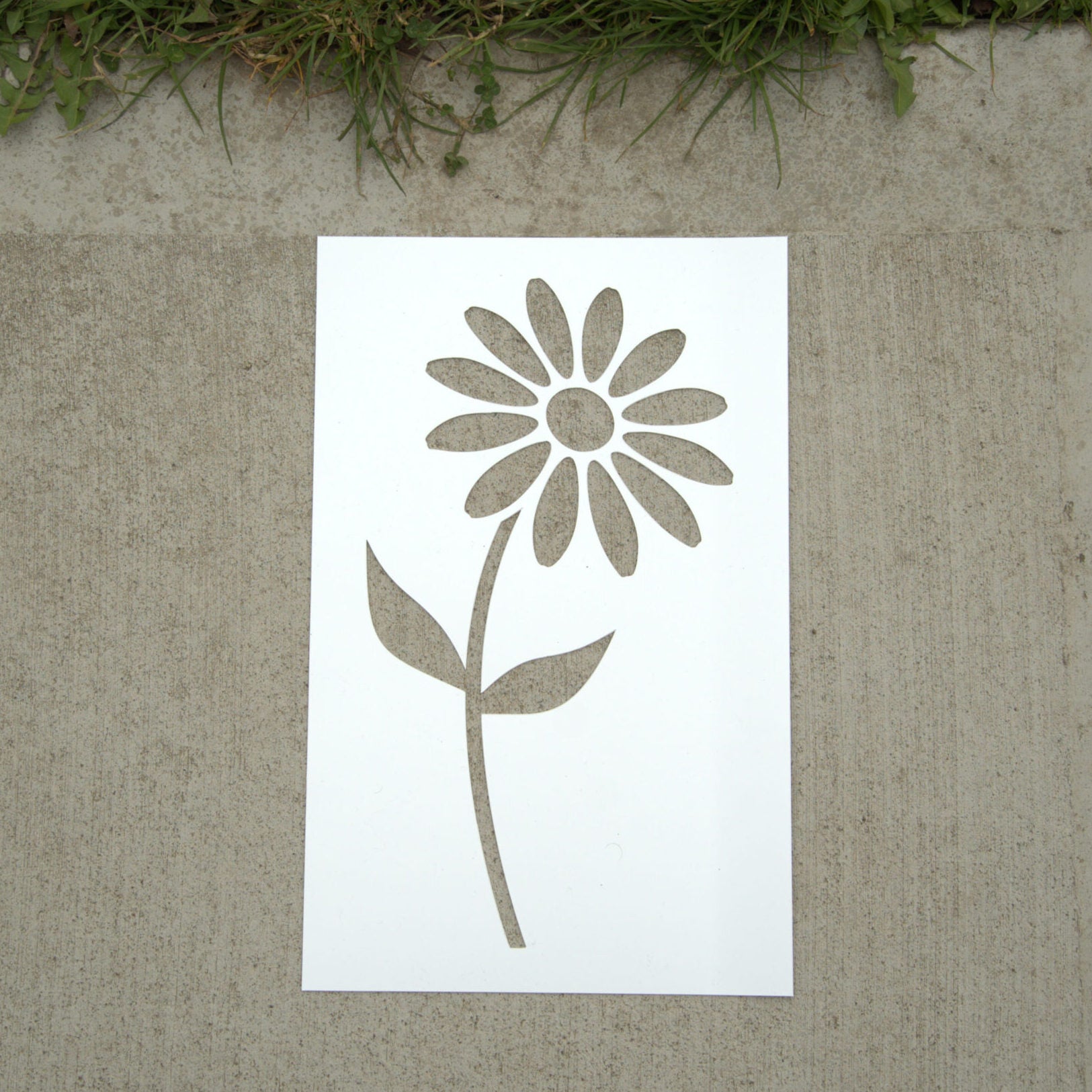 Daisy PopOut Stencil