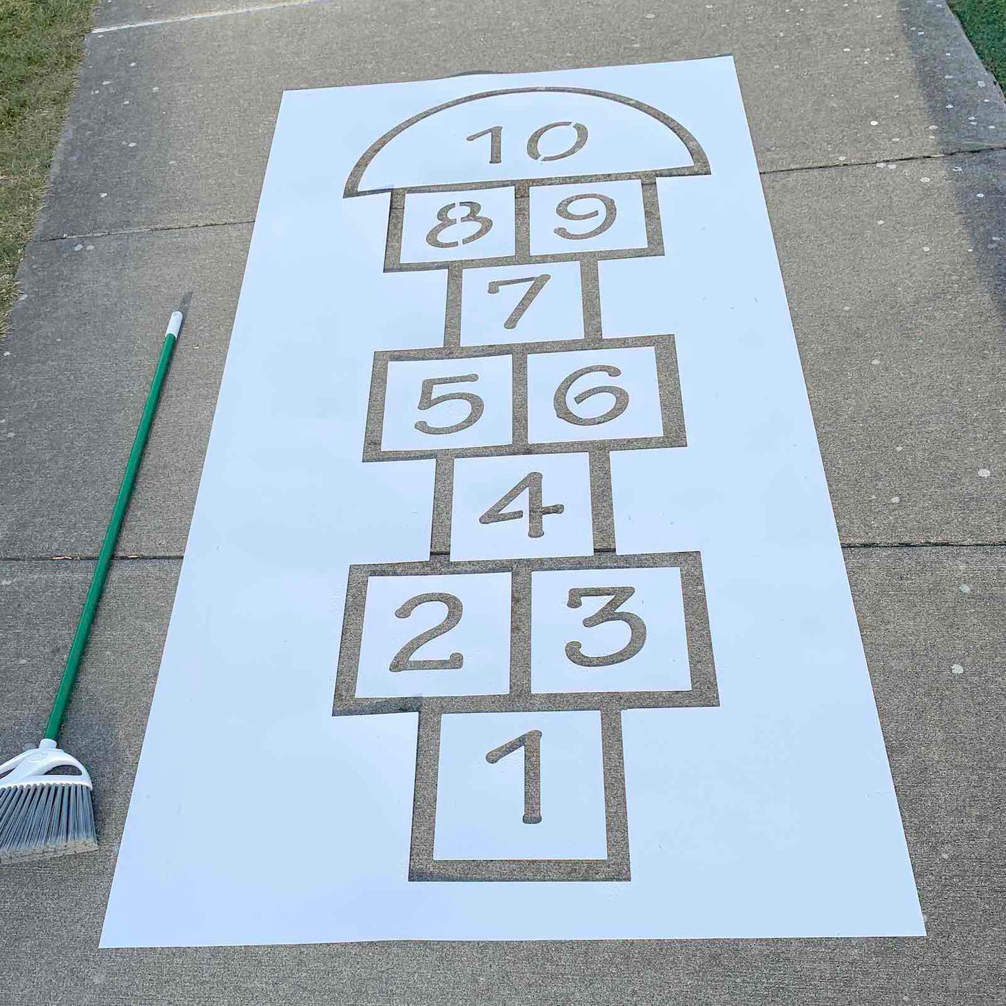 Hopscotch PopOut Stencil