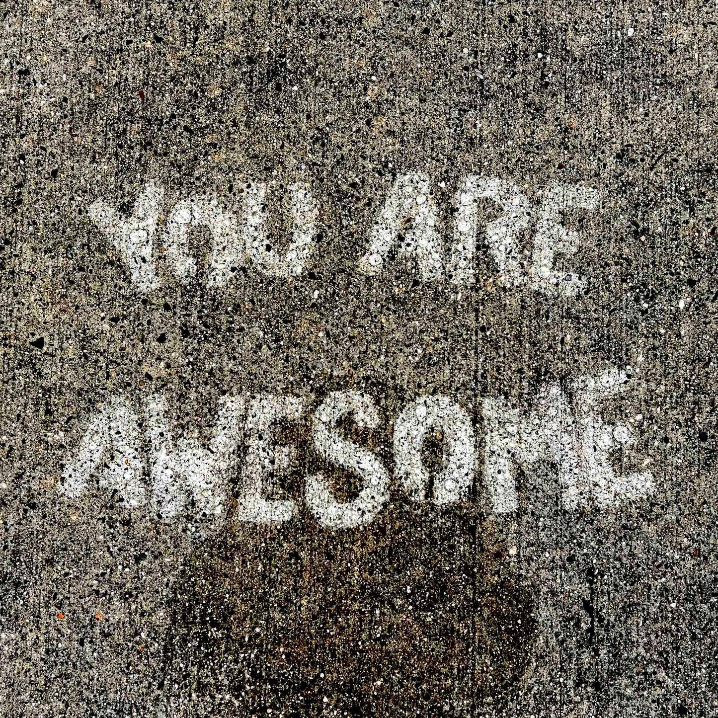 You Are Awesome PopOut Stencil