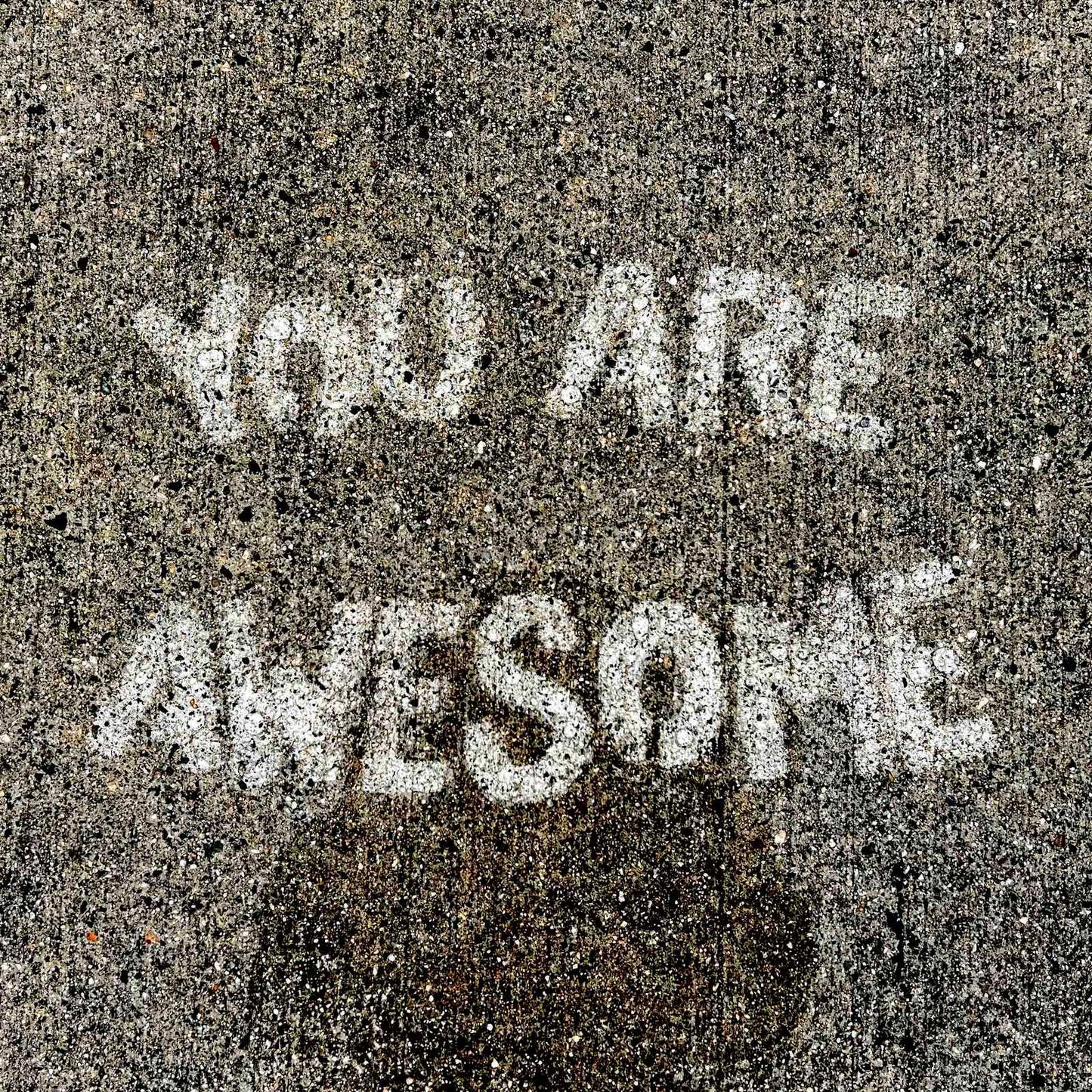 FREE You Are Awesome PopOut Stencil