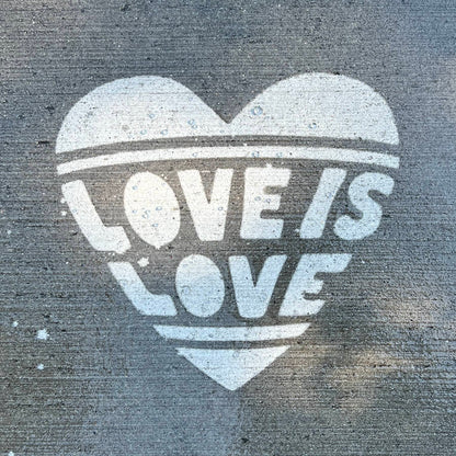 Love Is Love PopOut Stencil