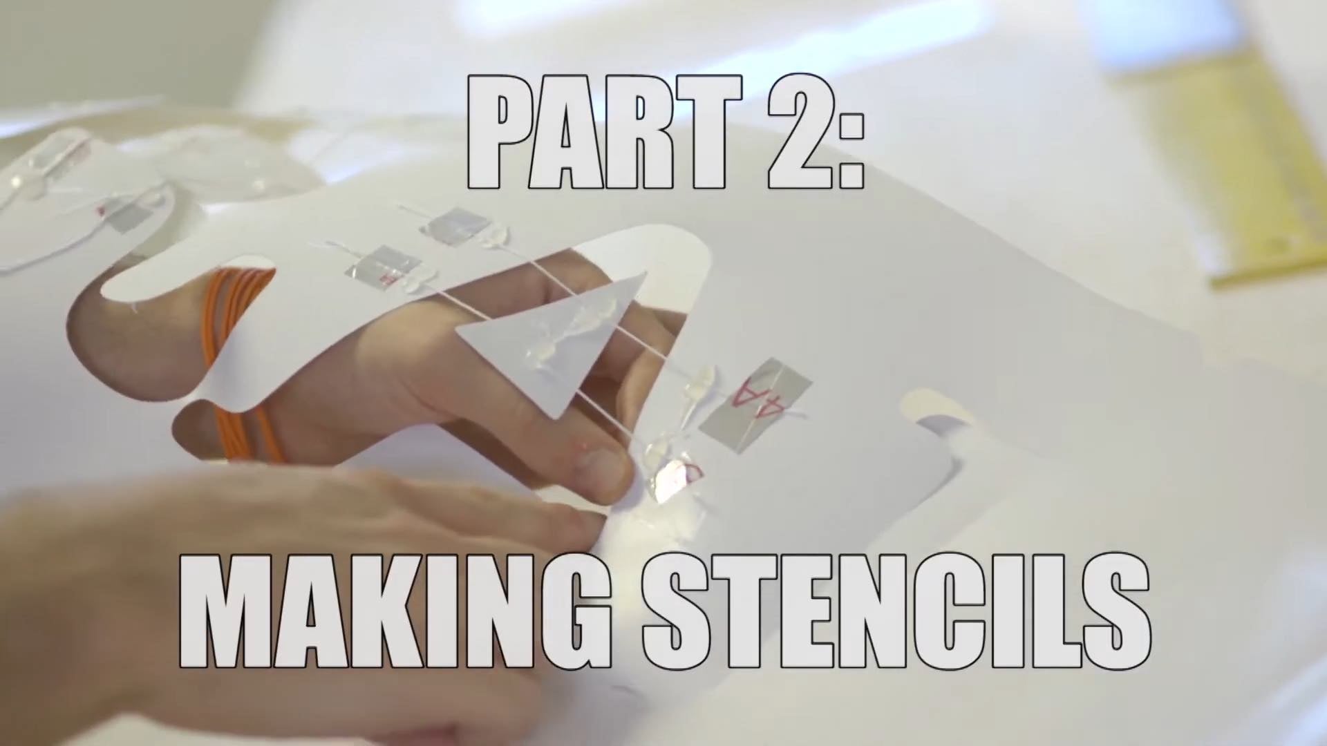 Load video: Video 2 of 4: Making Stencils