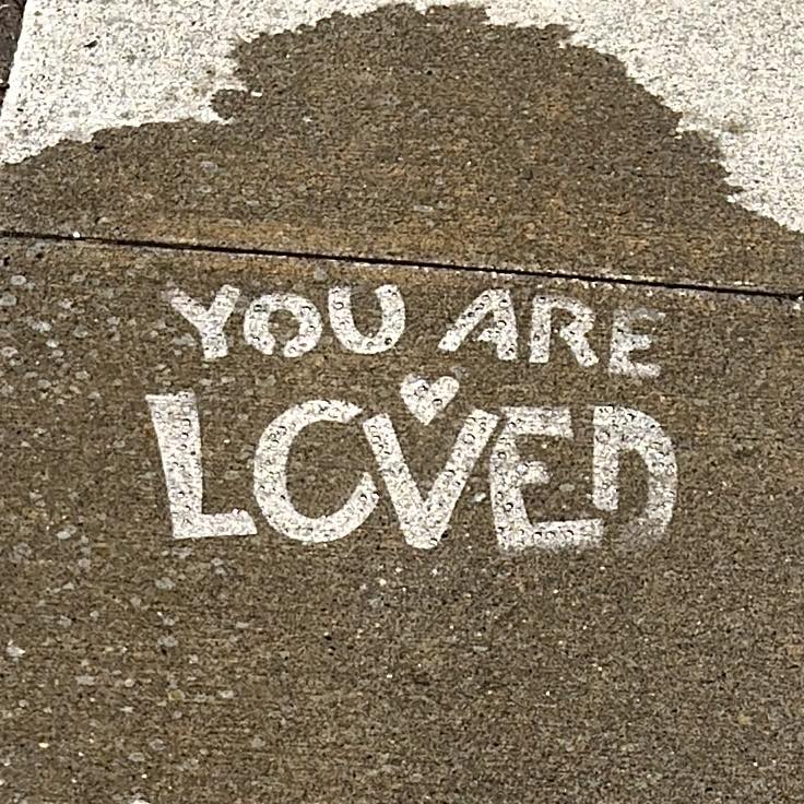 You Are Loved PopOut Stencil