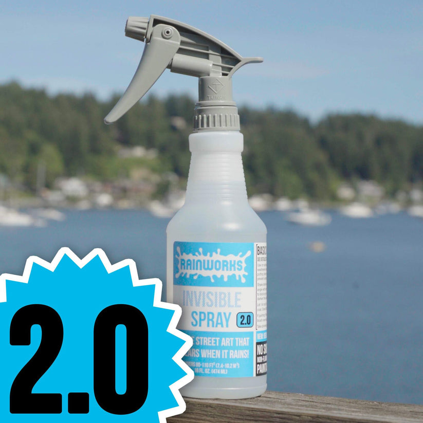 Invisible Spray 2.0 Professional Bottle (80-110 sq ft) – Rainworks